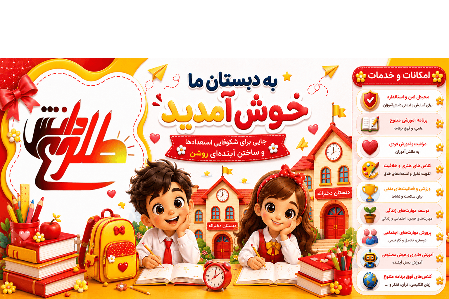 پیش دبستانی و دبستان غیردولتی طلوع دانش